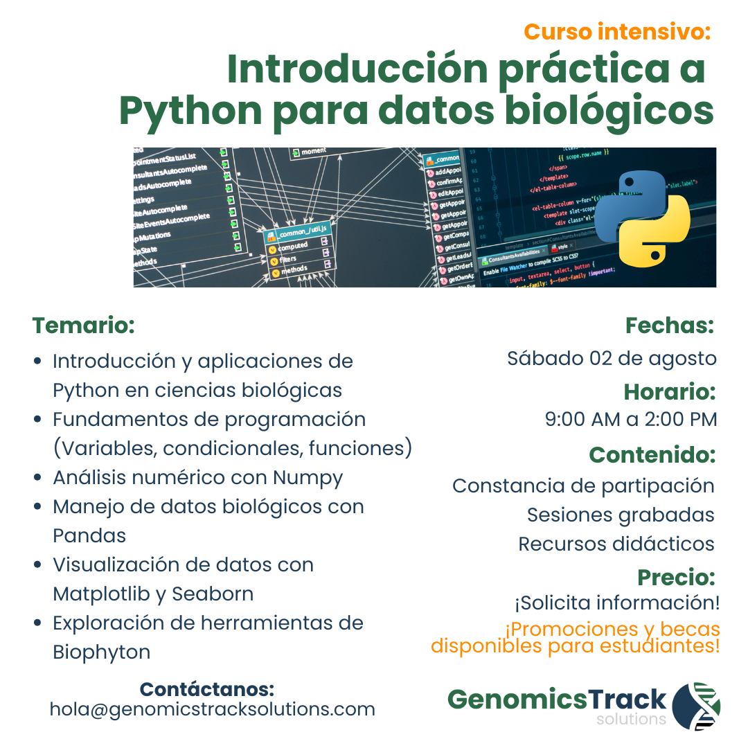Curso Python para biología